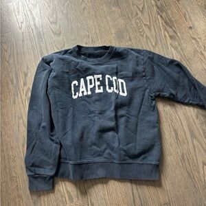 Cape Cod Navy Blue Brandy Melville Sweatshirt